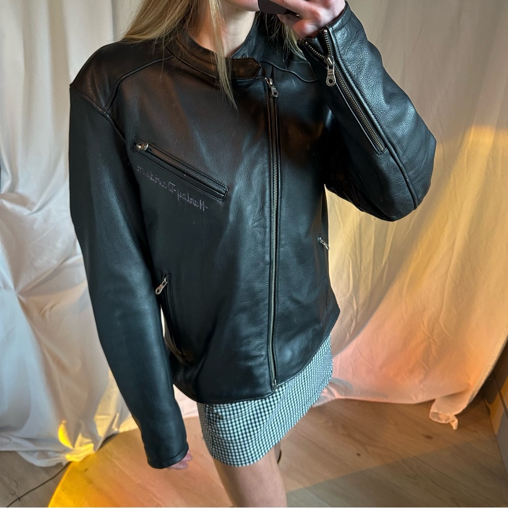 Vintage Harley Davidson Leather Jacket Men’s Large